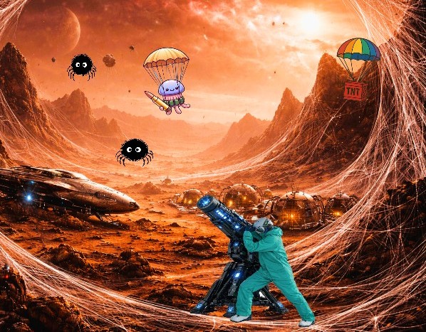 Spider Shooter Mars